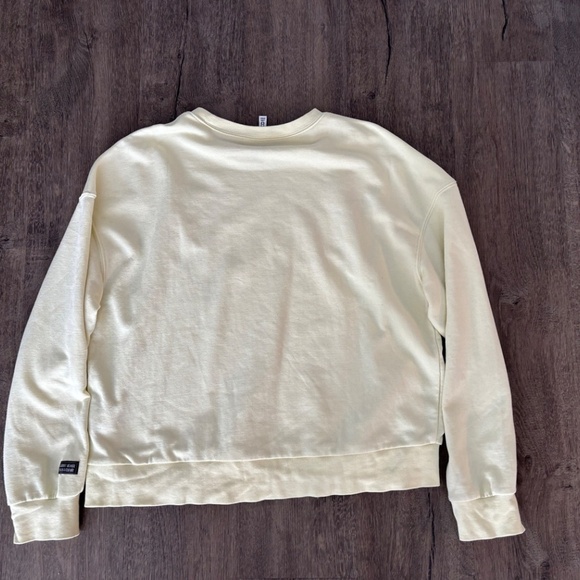 Sweatshirt Love Your Earth Size Medium Yellow - Picture 2 of 4